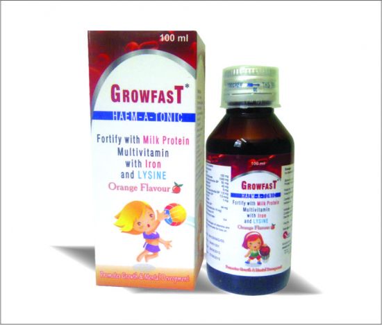 Growfast- thuốc bổ máu phát triển thể chất, trí tuệ ở trẻ