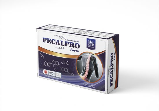 FERCALPRO FORTE - Viên bổ sung calcium hữu cơ và khoáng chất tạo hệ xương khỏe mạnh tự nhiên.